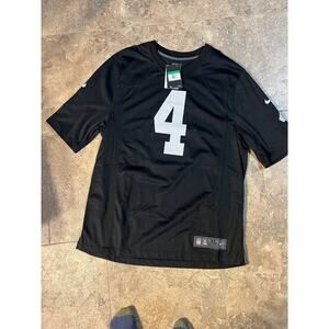 Las Vegas Raiders Jersey #4 Carr NWT, Men's size XL